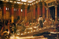 The Visit of the Queen of Sheba to King Solomon by Edward Poynter