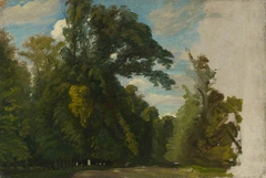 Trees in the Park at Saint-Cloud by Paul Huet