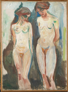 Two Graces by Edvard Munch