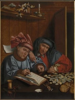 Two Tax Collectors by Marinus van Reymerswaele