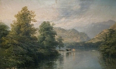 Ullswater From Pooley Bridge by Thomas Baker