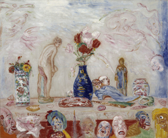 Under the Shadow of Masks by James Ensor