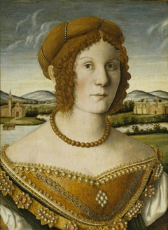 Unknown Woman by Jacometto Veneziano