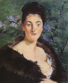 Dame im Pelz by Edouard Manet