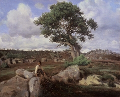 The Raging One by Jean-Baptiste-Camille Corot