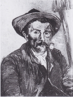 The smoker by Vincent van Gogh