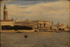 Venice from the Dogana by Jean-Baptiste-Camille Corot