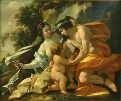 Venus, Mercury and Cupid by Nicolas Chaperon