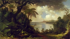 View from Fern Tree Walk, Jamaica by Martin Johnson Heade