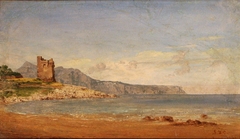 View of Capri by Jasper Francis Cropsey