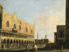 View of the Piazzetta San Marco Looking South by Canaletto