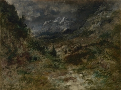 View of the Pyrenees by Narcisse Virgilio Díaz