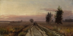 Village Road by Isaac Levitan