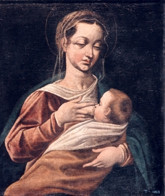 Virgen de la leche by Juan de Peñalosa y Sandoval