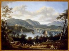 West Point from Phillipstown by Victor de Grailly