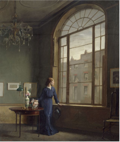 Window in London Street by William Orpen