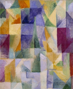 Windows Open Simultaneously (First Part, Third Motif) by Robert Delaunay