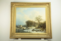 Winter Landscape by Barend Cornelis Koekkoek