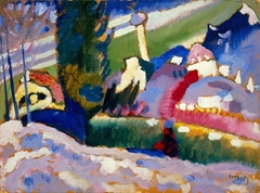 Winter Landscape with Church by Wassily Kandinsky