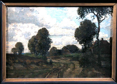 Zandweg bij Rijssen. by Johan Ernst Bäumer