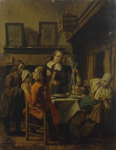 A Genre Scene by Jan Josef Horemans the Elder