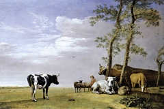 A Husbandman with His Herd by Paulus Potter