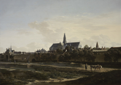 A View of Haarlem by Gerrit Adriaenszoon Berckheyde