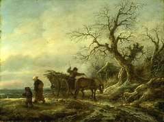 A Winter Scene by Isaac van Ostade