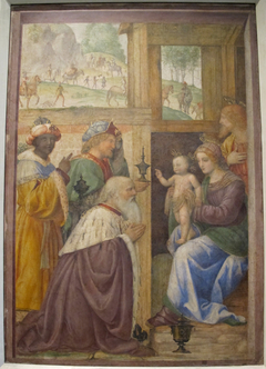 Adoration of the Magi by Bernardino Luini