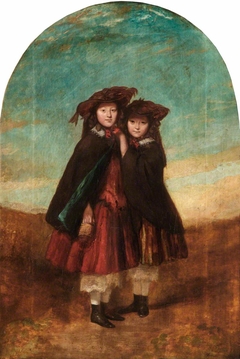 Alice Brandreth, later Mrs Leveson Francis Vernon-Harcourt (1845 -1919) and her Sister by Anonymous