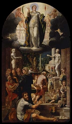 Allegoria dell'Immacolata Concezione by Girolamo Mazzola Bedoli