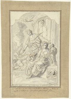 Allegorie op de Vrede by Elias van Nijmegen