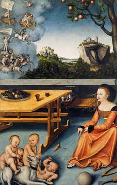 An Allegory of Melancholy by Lucas Cranach the Elder