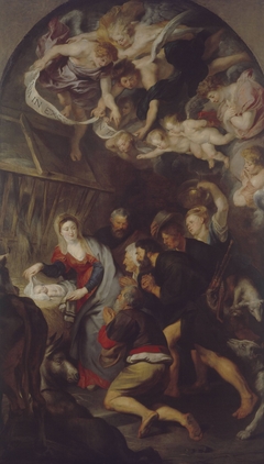 Anbetung der Hirten by Peter Paul Rubens