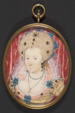 Anne of Denmark by Nicholas Hilliard