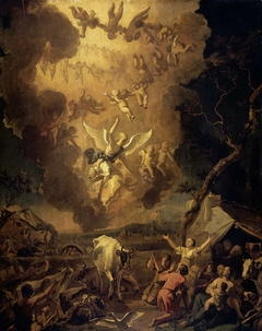 Annunciation to the Shepherds by Abraham Daniëlsz. Hondius