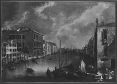 Ansicht des Canale Grande von San Vio (Venedig) (Nachfolger) by Canaletto