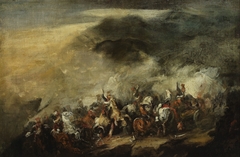 Battle of Somosierra by Piotr Michałowski