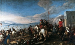 Battle Scene by Jacques Courtois