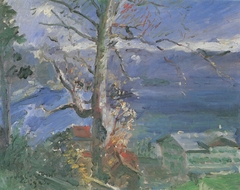 Baum am Walchensee by Lovis Corinth