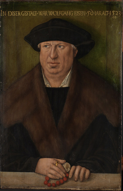 Bildnis des Wolfgang Eisen by Hans Brosamer