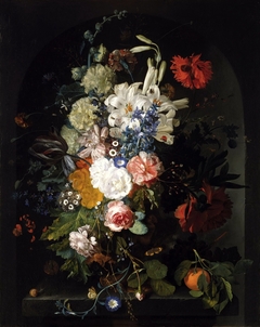 Bouquet of Flowers by Jan van Huysum