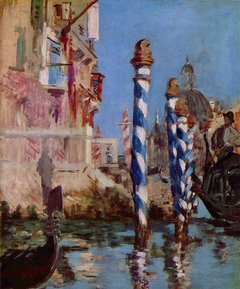 Canale Grande in Venice by Edouard Manet