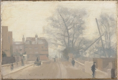 Cheyne Walk in Winter by Paul Maitland