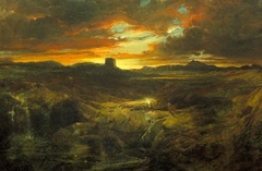 Childe Rowland to the Dark Tower Came by Thomas Moran