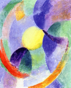 Circular Forms, Moon No. 3 by Robert Delaunay