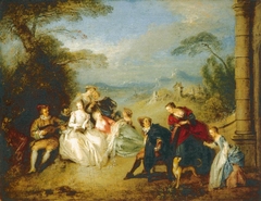 Concert champêtre by Jean-Baptiste Pater