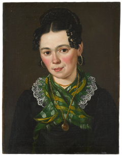 Creszentia Kirner, née Knöpfle, the Artist’s Wife by Lukas Kirner