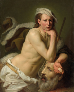 David with the head of Goliath by Johann Zoffany