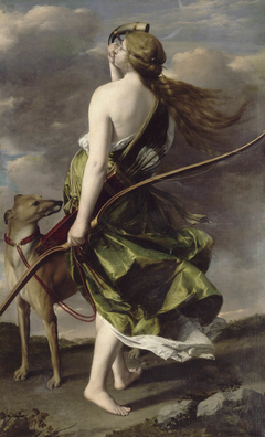 Diana the Huntress by Orazio Gentileschi